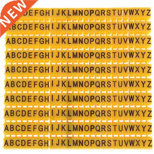 260Pcs Plastic Cable Marking Clip M-0 M-1 M-2 M-3 Alphabit C