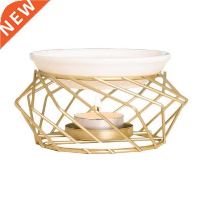 Essential Oil Burner Candle Holder Geometric Aromatherapy Wa