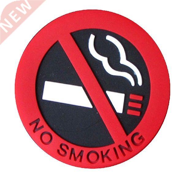 1/2Pcs Self aesive No Smoking Sign Cigarette Logo Car