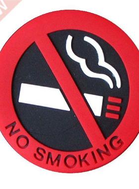 1/2Pcs Self aesive No Smoking Sign Cigarette Logo Car