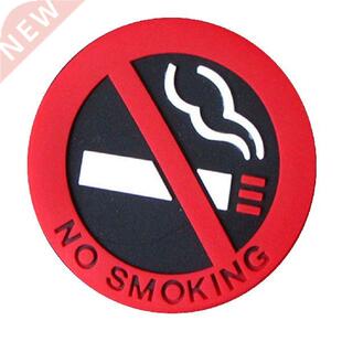 1/2Pcs Self aesive No Smoking Sign Cigarette Logo Car