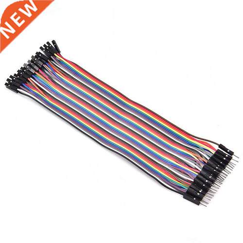 40pcs Dupont line 20cm male to female jumper wire Dupont cab