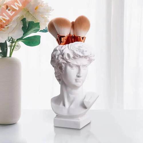 Nordic Style Pen Holder Makeup Brush Storage Bucket Portrait