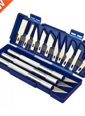 13PCS Precision Cutter Set Exacto Hand Tool Set Paper Cut Ca