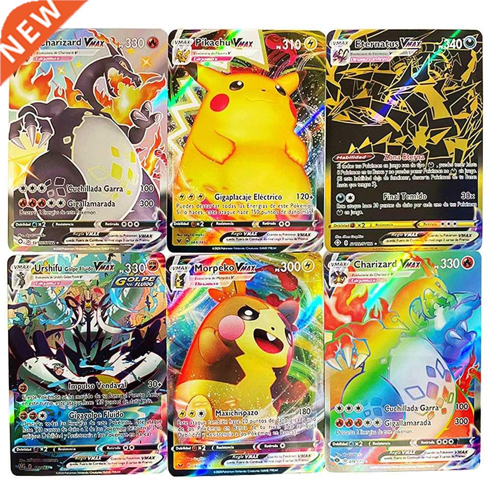 Spanish Pokemon Cards Vmax Card Charizard Spain Pokém