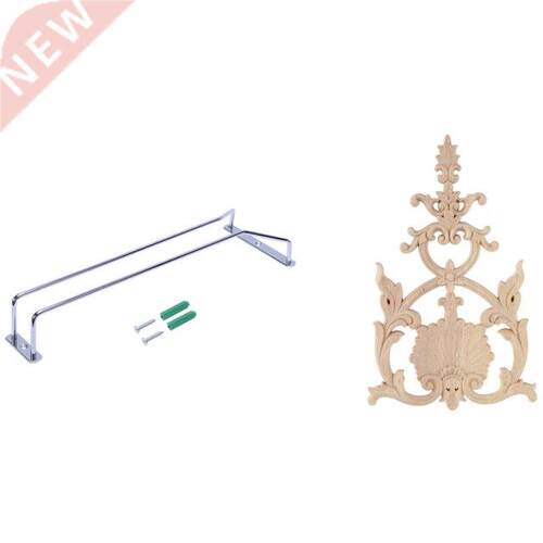 1 Set Glass Wine Champagne Cup Hangers Rack Holder With Scre