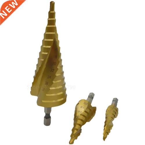 3pcs Hss Spiral Grooved 4mm To 12mm/20mm/32mm Cut Tool Set S
