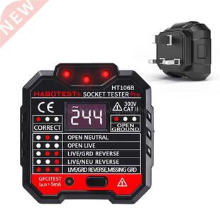 HT106 Electric Socket Tester Neutral Live Earth Wire Testing