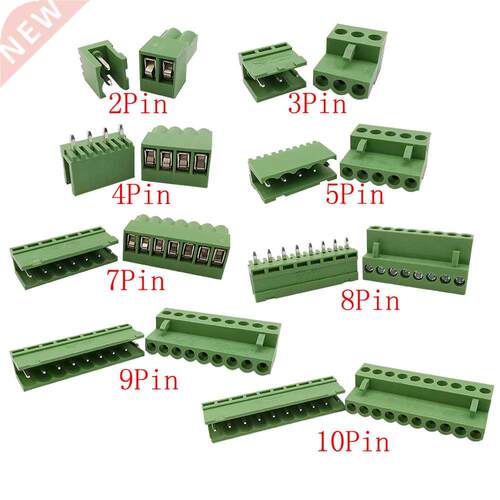 5/10Pair HT 3.96mm Pitch 2P 3P 4P 5P 6P 7P 8P 9P 10 Pin Stra