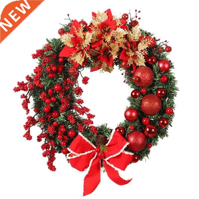 Christmas Ball Christmas Flower Red Fruit Garland Home