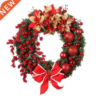 Christmas Ball Christmas Flower Red Fruit Garland Home