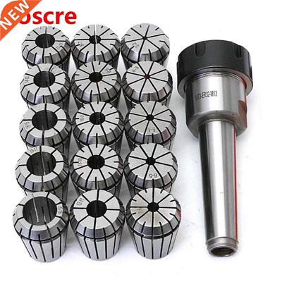 16pcs/set ER2 Collet Chuck Holder MT M12 Morse Taper + ER