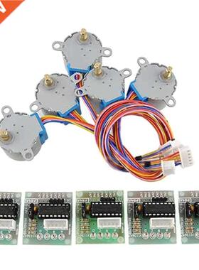 5V Stepper Motor 28BYJ-48 With Drive Test Module Board ULN20