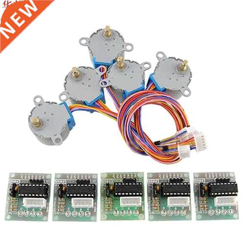 5V Stepper Motor 28BYJ-48 With Drive Test Module Board ULN20