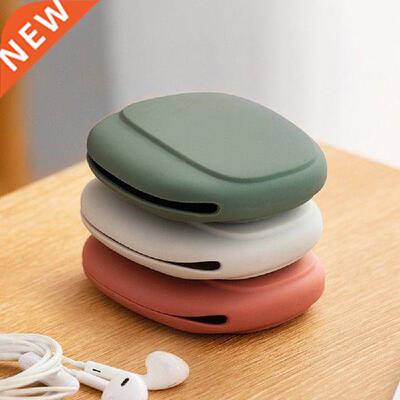Portable Data Cable Headphone Storage Box Simple Mobile