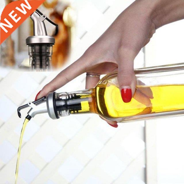 2PCS Olive Oil Bottle Sprayer Spout Liquor Dispenser Wine Po