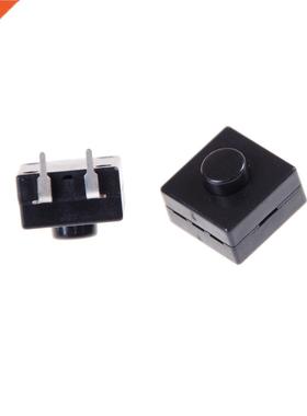 10Pcs 12x12x9mm DIP PCB Mini Latching Tactile Tact Push Butt