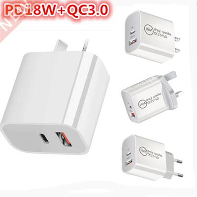 Fast Charging PD AU UK US EU plug Charger for iPhone 11pro