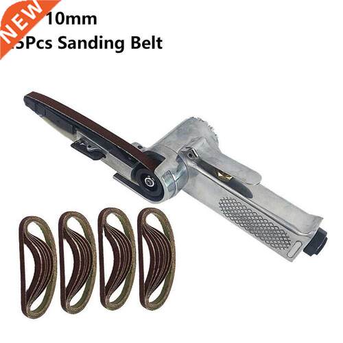 3/8 Ar Belt Sander Pneumatc Angle Grnder Wth 25Pcs Sand
