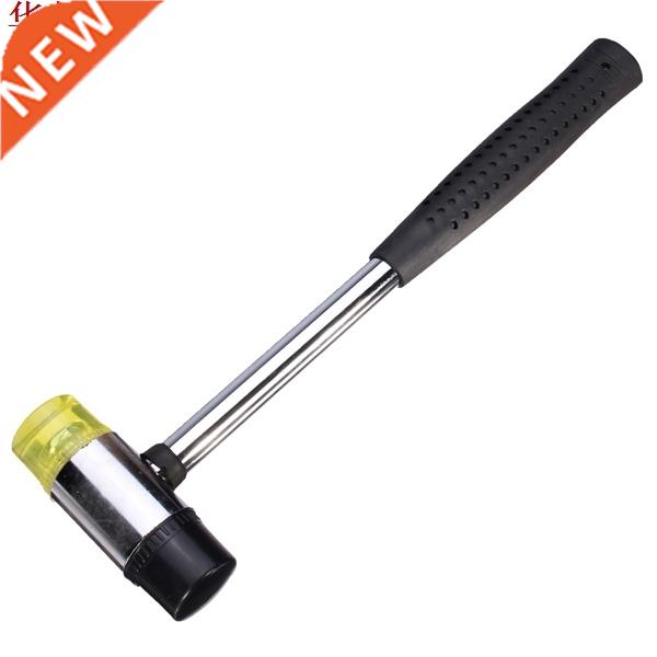 30mm Double Face Soft Tap Rubber Hammer Mallet  Leather T