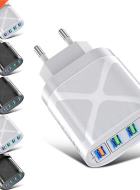 USB Charger 3A 4 Ports Quick Charge Universal Wall Mobile Ph