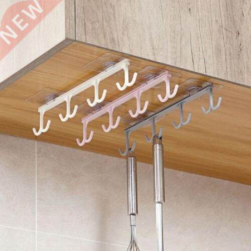 Plastic cabinet storage rack row hook wardrobe finishing