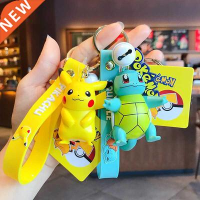 Genuine Pokemon Action Figure Pikachu Keychain Pokémo