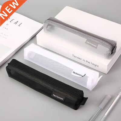 Transparent Stationery Pencil Bag Student Examination Dedica