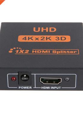 1 input 2 Output HDMI Splitter Box 3D 4K 1080P 2160P FHD HDM