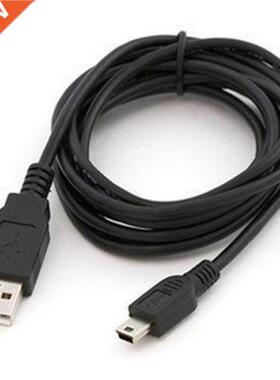 Black Length 80/100cm Data Cables USB 2.0 Male Plug To 5Pin