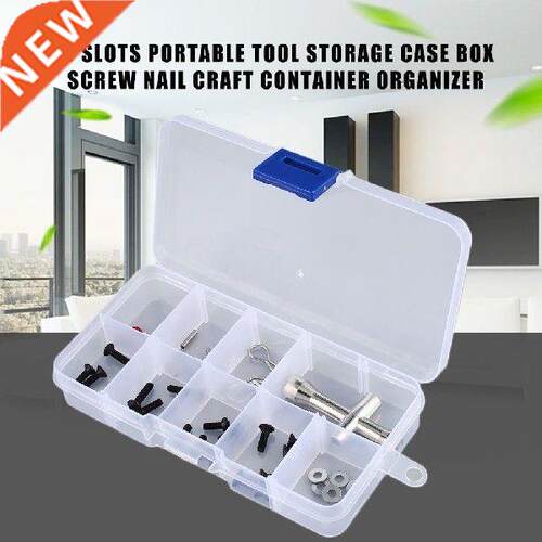 Plastic box Container Screw Holder Case Practical