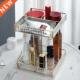 Rotating Layer Cosmetic Storage Capacity Glass Large Double