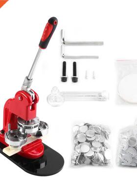 5.8cm Badge Punch Press Maker Machine With 1000 Circle Butto