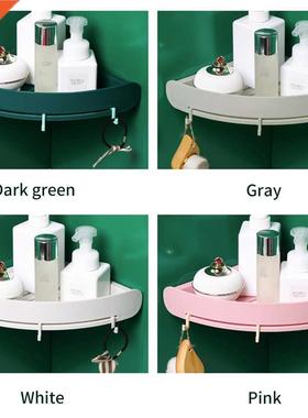 Plastic Bathroom Shelf Organizer Snap Up Corner Shelf Caddy