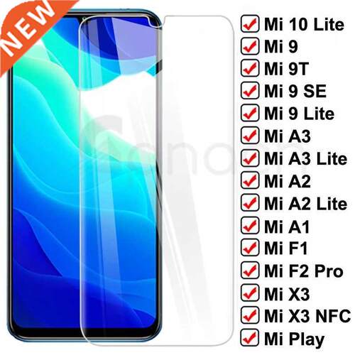 HD Tempered Glass For Xaom M 9 10 A3 A2 Lte Protectve G