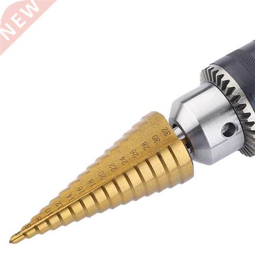 3Pcs 4-32 mm 4-20 mm HSS Titanium Coated Step Drill Bit High