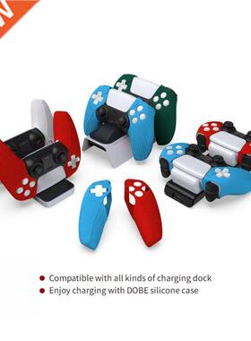 1 Pair Soft Silicone Gamepad Protective Case Shell for PlayS