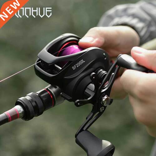 LINNHUE Fishing Reel BF2000 Baitcasting Reel 7.2:1 Gear