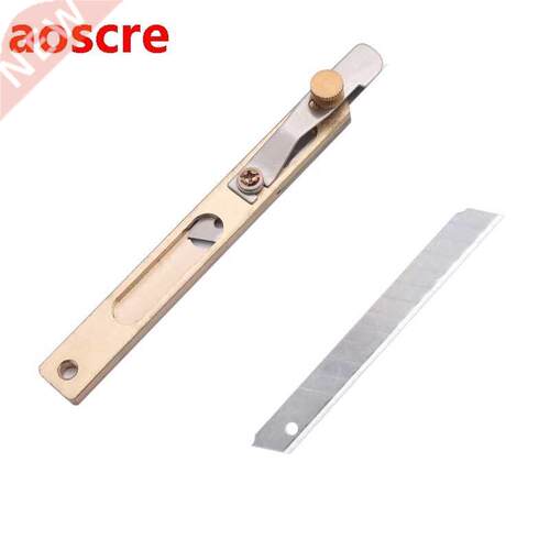 Multifunctional Brass Leather Positioning Cutting Knife Cut