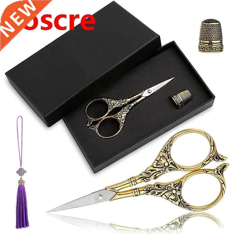 Vintage European Design Scissors With Tassel  Tools Dres