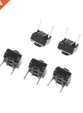 100PCS Tactile Push Button Switch 6x6x5mm 6*6*5mm 2p Micro S
