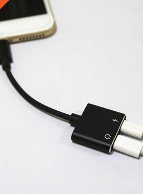 2 in1 For Lighting Adapter For iOS11 For iPhone 7/8/X Chargi