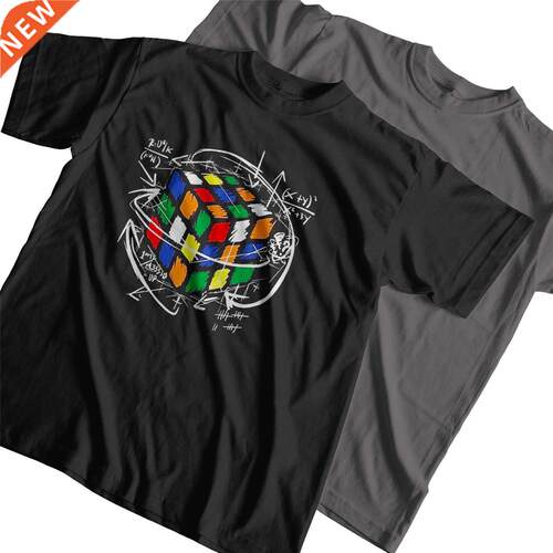 COOLMIND 100% Cotton top quality Magic square printing men T