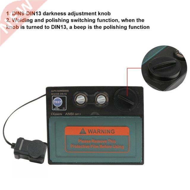 Solar Auto Dimming Darkening Lens Welding Machine Tool For H