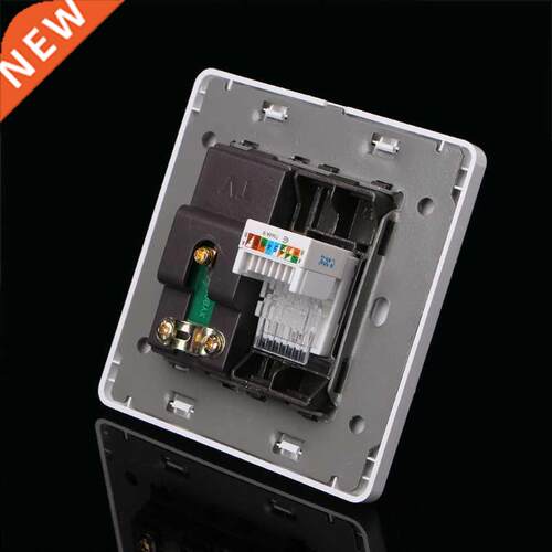 Network Adapter+TV Antenna Coaxial Wall Mount Output Facepla