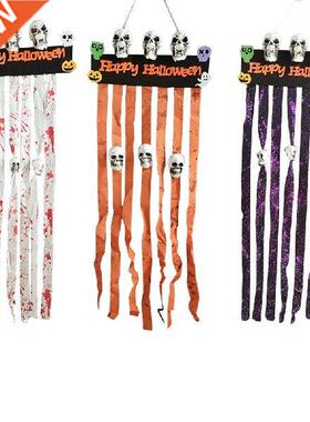Halloween Prop Skull Pendants Siulation Stage Curtain Door