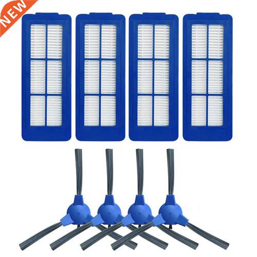 4Pcs Filter Side Brush Kit Set Mixed Parts Replacement Acces
