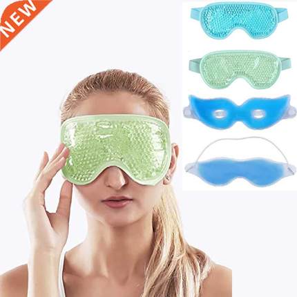 Spot Pvc Gel Ice Mask Summer Lunch Break Sleep Goggles Cold