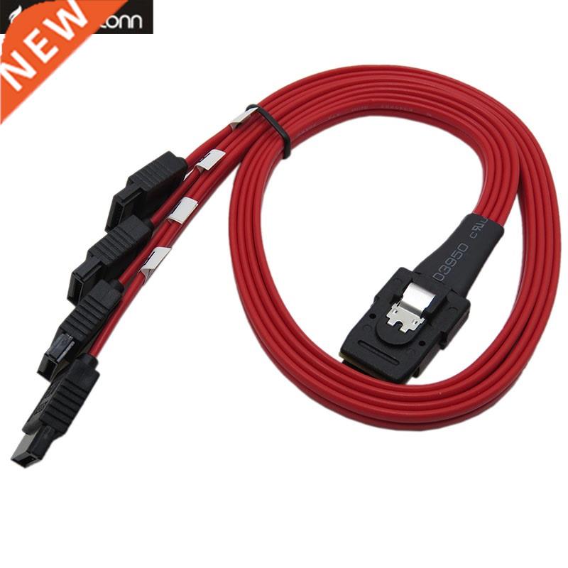 sas sata cable Mini SAS 36P SFF 8087 host to 7pin SATA 6GB