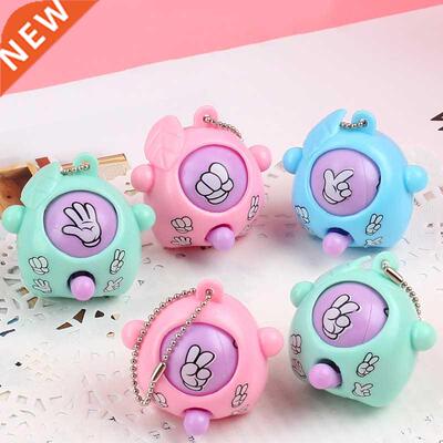 2-10Pcs Rock-paper-scissors Key Chain Pendant Toys Kids Birt